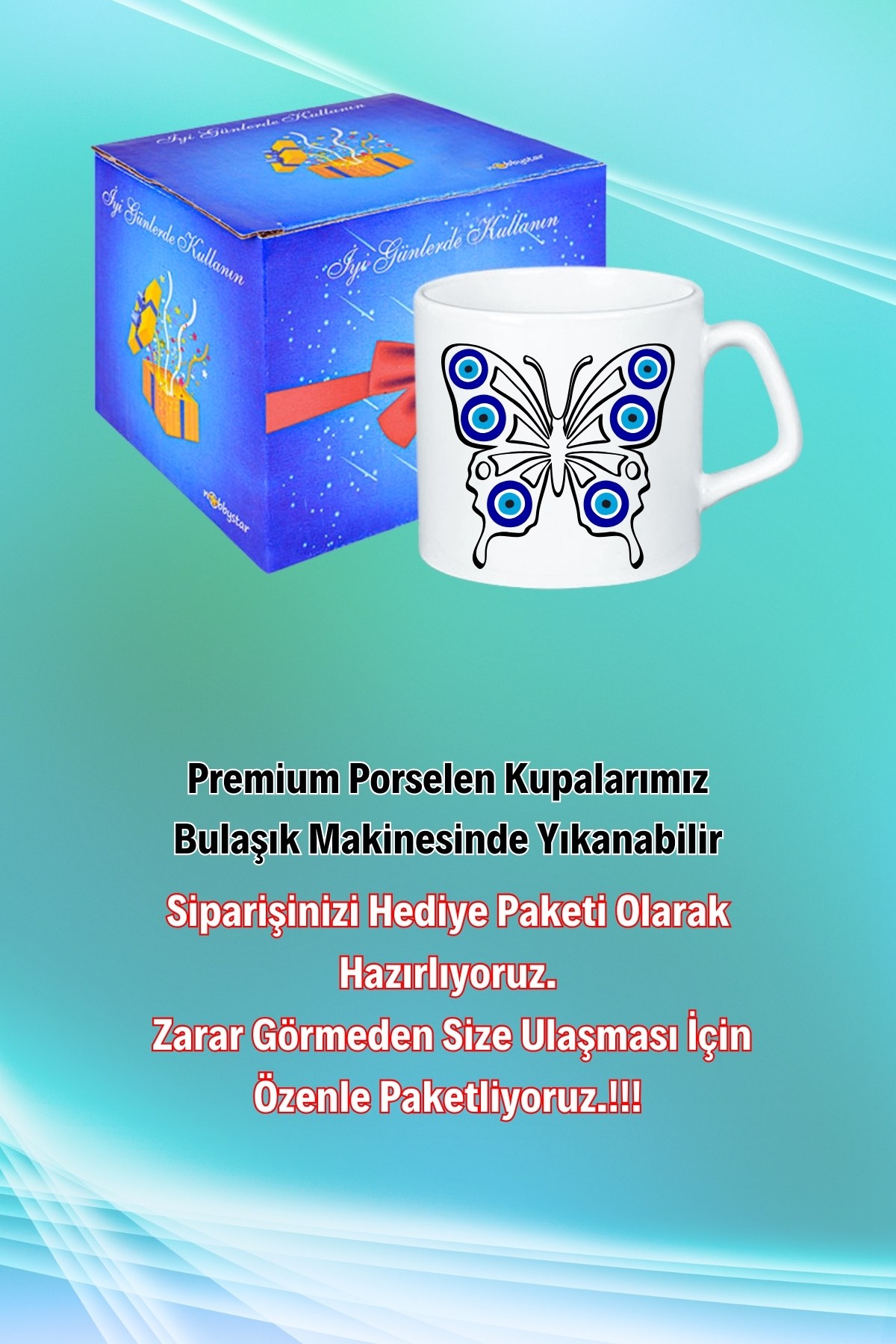 Mandala%20Kelebek%20Nazarlık%20Baskılı%20Afilli%20Kupa%20Bardak%20Çay%20Kahve%20Fincanı