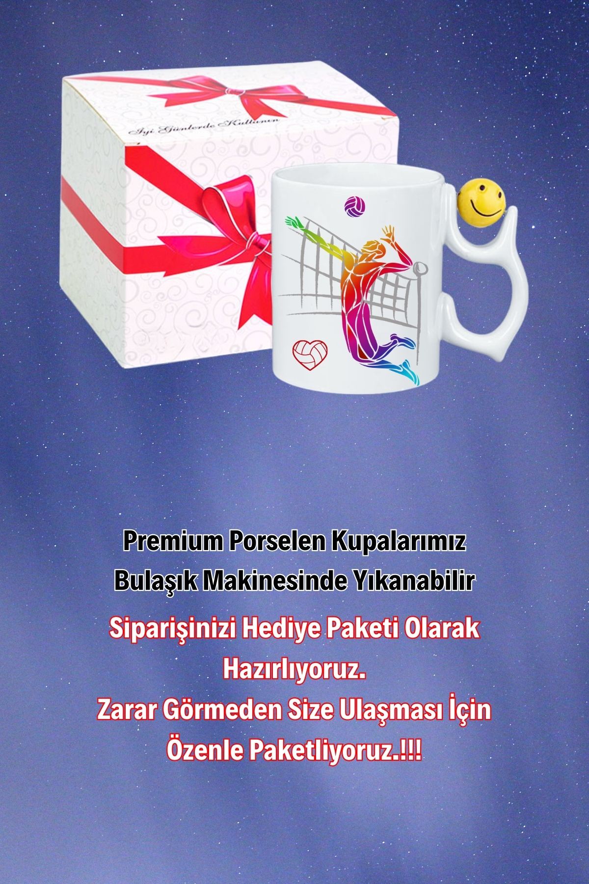 Voleybol%20Erkek%20Oyuncu%20Tema%20Baskılı%20Smile%20Emoji%20Toplu%20Kupa%20Bardak%20Çay%20Kahve%20Fincanı