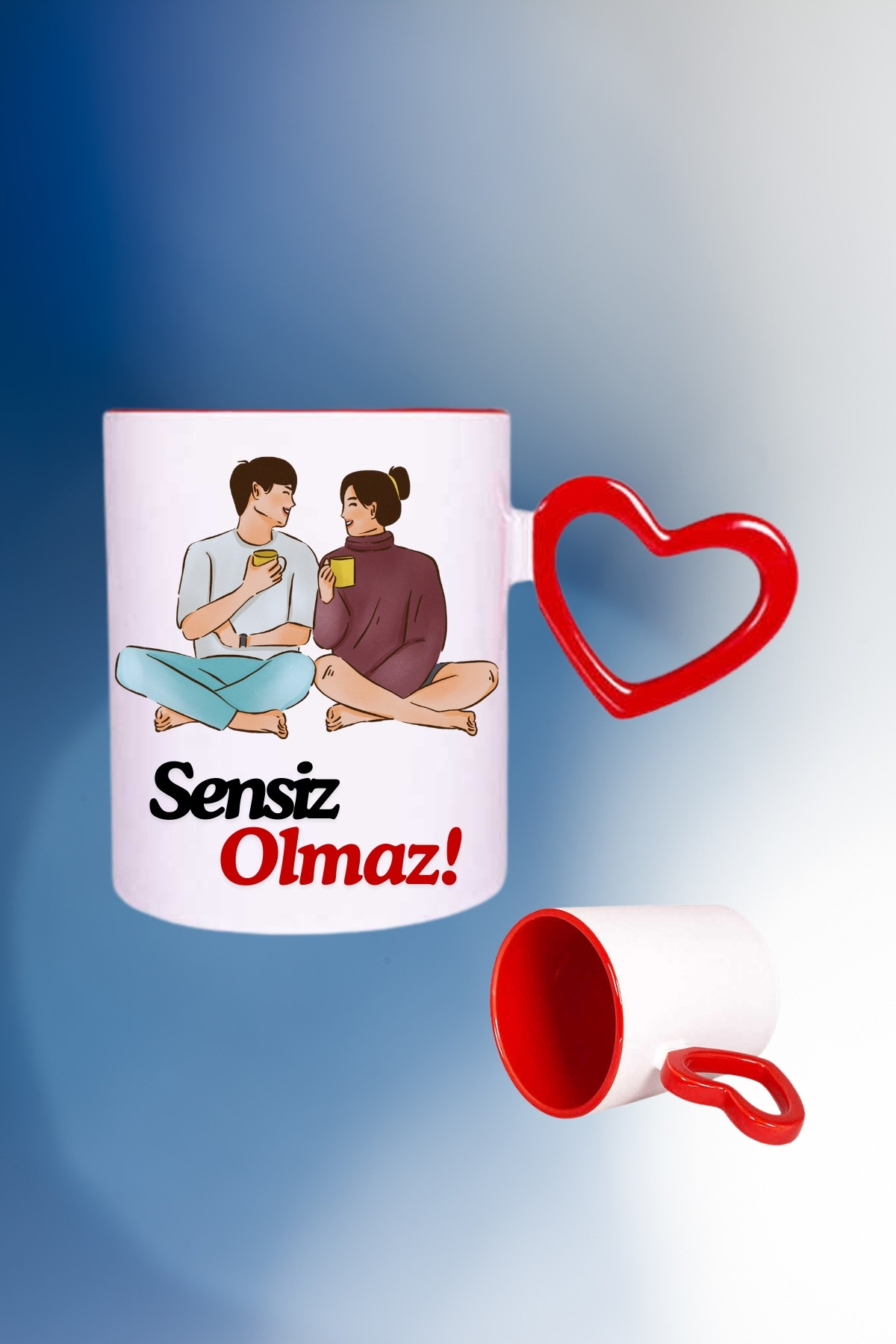 Sensiz%20Olmaz%20Baskılı%20Kalpli%20Kırmızı%20Kupa%20Bardak%20Çay%20Kahve%20Fincanı