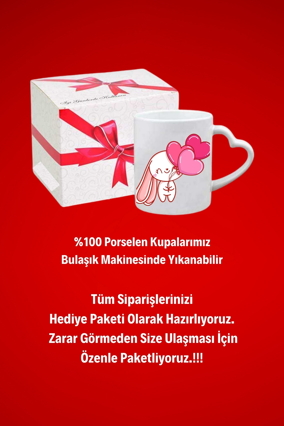 Kalpli%20Sevimli%20Tavşan%20Baskılı%20Hediye%20Kalp%20Kupa%20Bardak%20Porselen%20Çay%20Kahve%20Fincanı