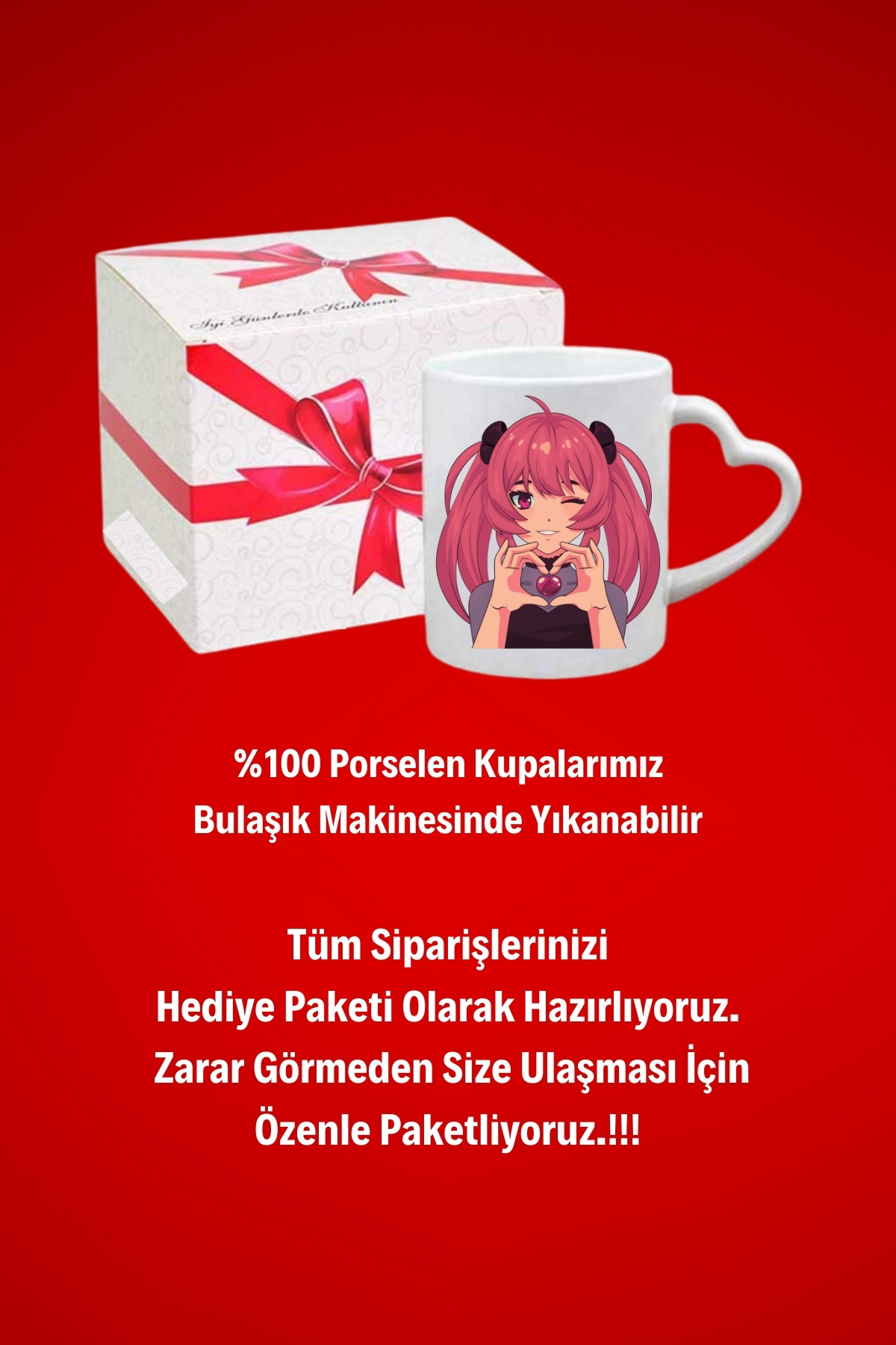 Anime%20Asi%20Kız%20Baskılı%20Hediye%20Kalp%20Kupa%20Bardak%20Porselen%20Çay%20Kahve%20Fincanı