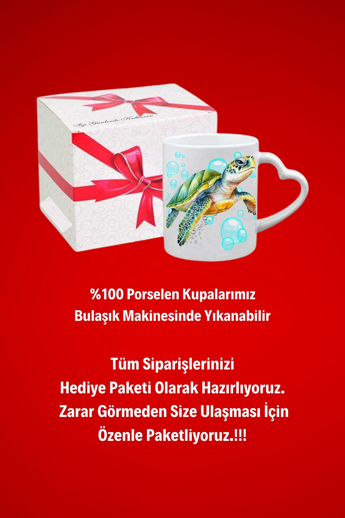 3d%20Caretta%20Kaplumbağa%20Baskılı%20Hediye%20Kalp%20Kupa%20Bardak%20Porselen%20Çay%20Kahve%20Fincanı