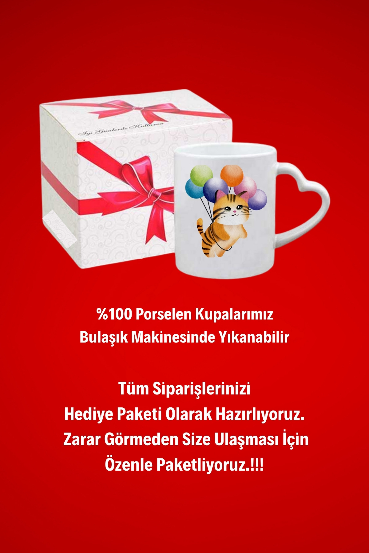 Uçan%20Balonlu%20Sevimli%20Kedi%20Baskılı%20Hediye%20Kalp%20Kupa%20Bardak%20Porselen%20Çay%20Kahve%20Fincanı