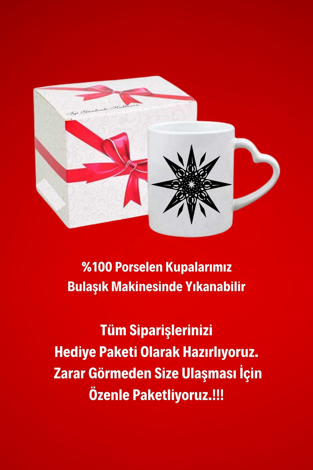 Zodyak%20Kutup%20Yıldızı%20Baskılı%20Hediye%20Kalp%20Kupa%20Bardak%20Porselen%20Çay%20Kahve%20Fincanı