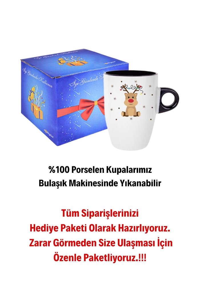 Yeni%20Yıl%20Geyik%20Kurabiye%20Baskılı%20Kupa%20Bardak%20Porselen%20Latte%20Filtre%20Kahve%20Fincanı