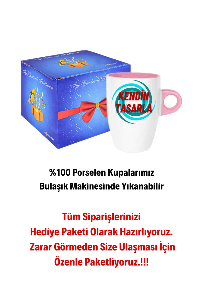 Kişiye%20Özel%20Baskılı%20Pembe%20Kupa%20Kendin%20Tasarla%20Kupa%20Bardak%20Latte%20Filtre%20Kahve%20Fincanı