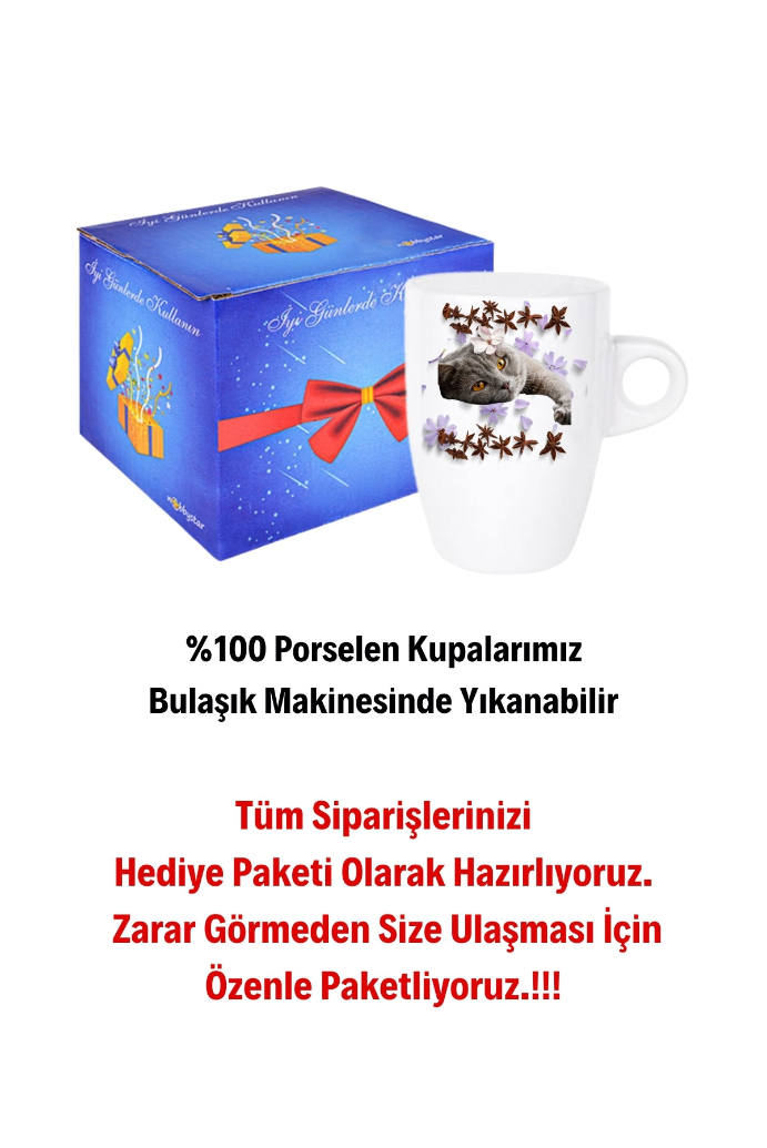 Sevimli%20Kedi%20Baskılı%20Kupa%20Bardak%20Porselen%20Latte%20Filtre%20Kahve%20Fincanı