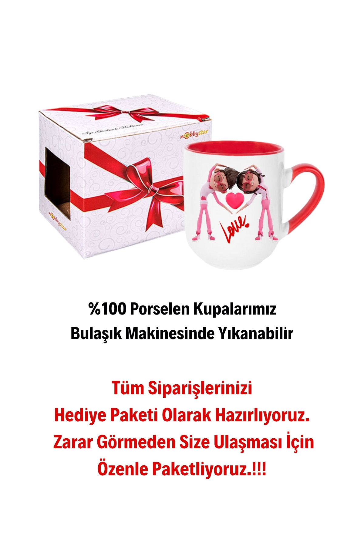 Mutlu%20Çiftler%20Love%20Baskılı%20Hediye%20İçi%20Kırmızı%20Lüx%20Kupa%20Bardak%20Porselen%20Çay%20Kahve%20Fincanı