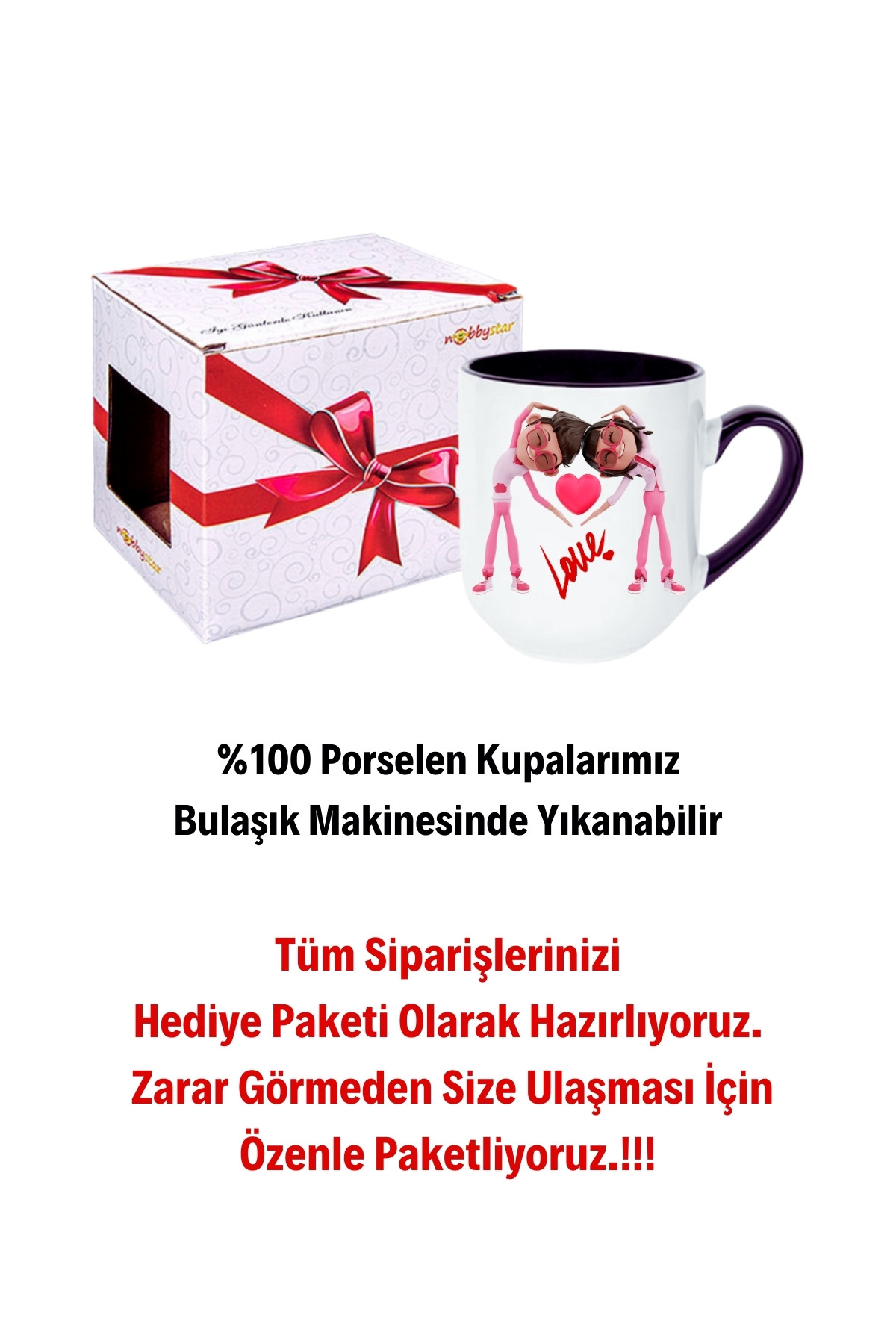 Mutlu%20Çiftler%20Love%20Baskılı%20Hediye%20İçi%20Siyah%20Lüx%20Kupa%20Bardak%20Porselen%20Çay%20Kahve%20Fincanı