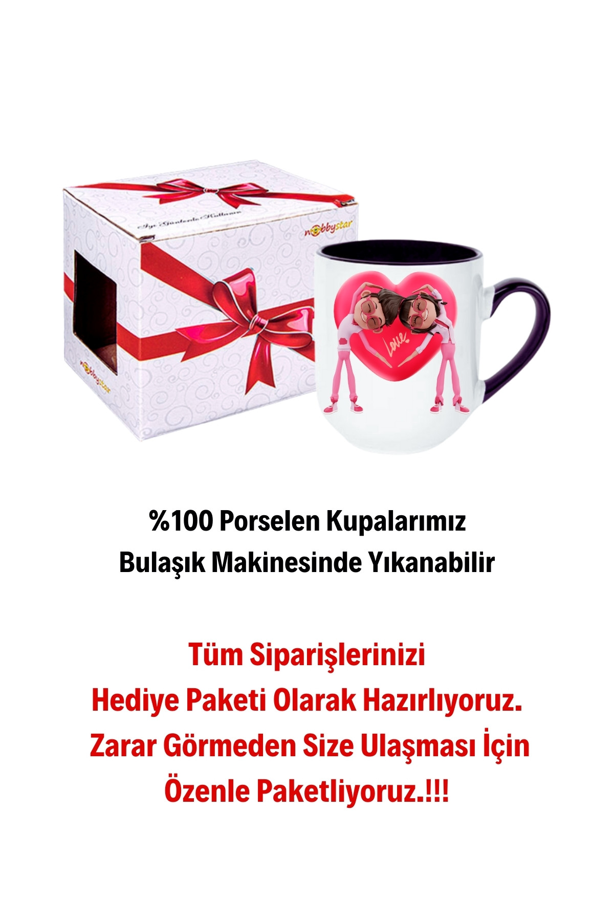 Mutlu%20Çiftler%20Love%20Kalp%20Baskılı%20Hediye%20İçi%20Siyah%20Lüx%20Kupa%20Bardak%20Porselen%20Çay%20Kahve%20Fincanı