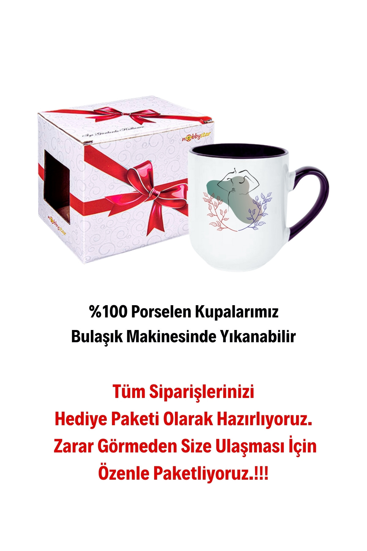 Modern%20Kadın%20Sliuet%20Baskılı%20İçi%20Siyah%20Lüx%20Kupa%20Bardak%20Porselen%20Çay%20Kahve%20Fincanı