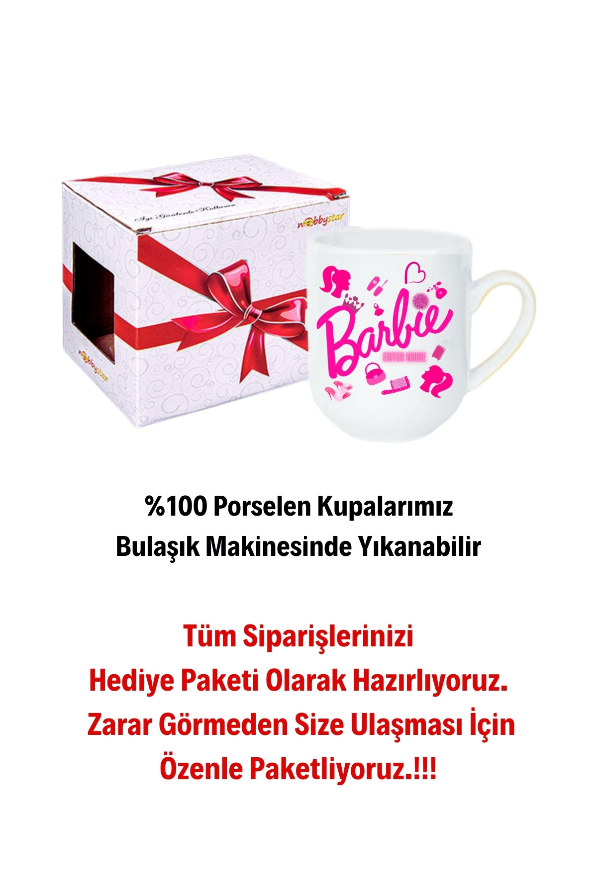 Enter%20Mode%20Barbie%20Baskılı%20Lüx%20Kupa%20Bardak%20Porselen%20Çay%20Kahve%20Fincanı