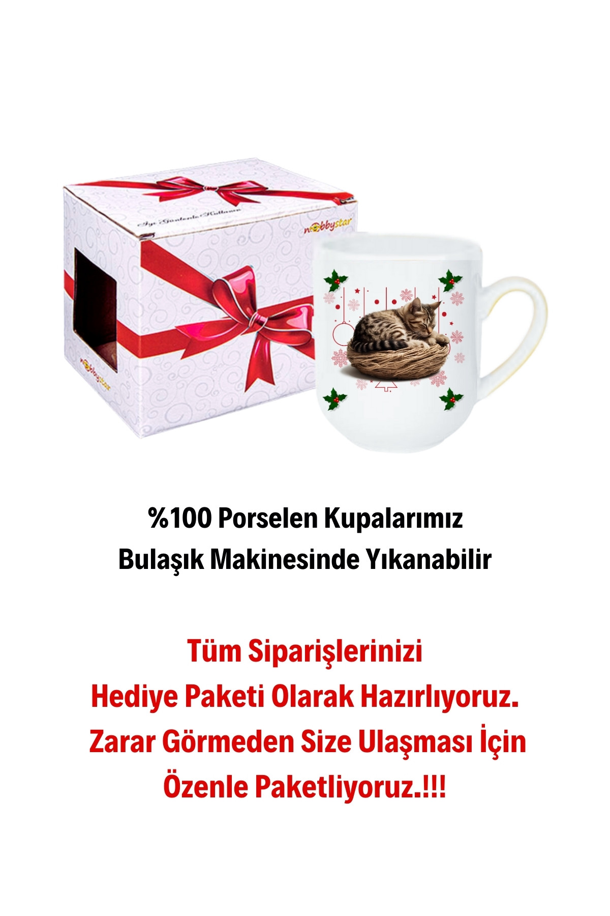 Yeni%20Yıl%20Uykucu%20Kedi%20Baskılı%20Lüx%20Kupa%20Bardak%20Porselen%20Çay%20Kahve%20Fincanı