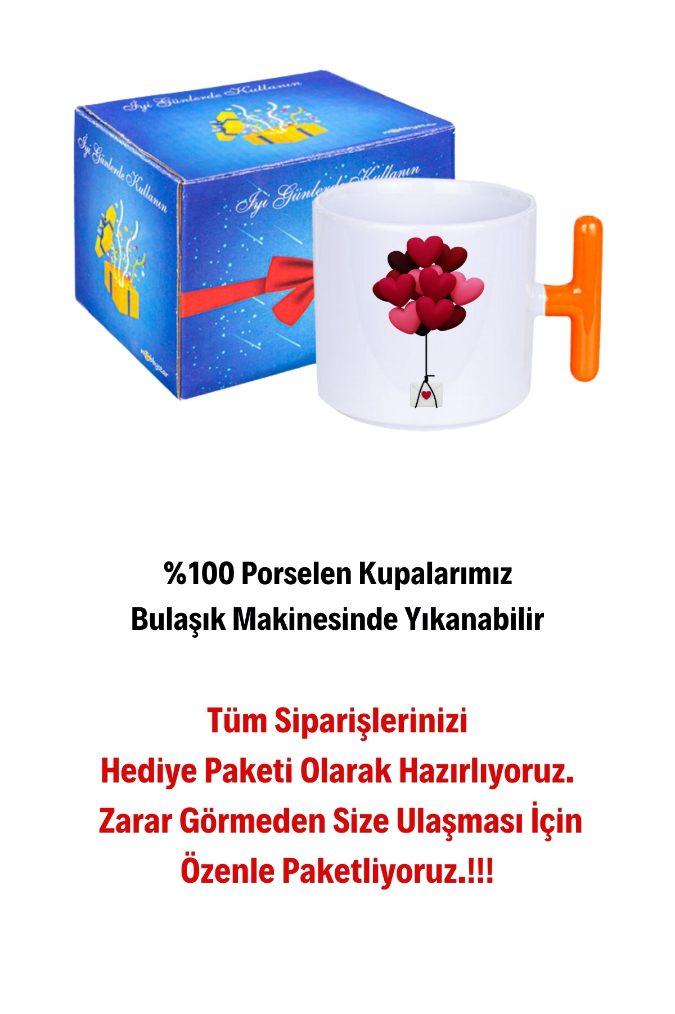 Uçan%20Kalpler%20Baskılı%20T%20Saplı%20Kupa%20Bardak%20Porselen%20Çay%20Kahve%20Fincanı%20Hediye