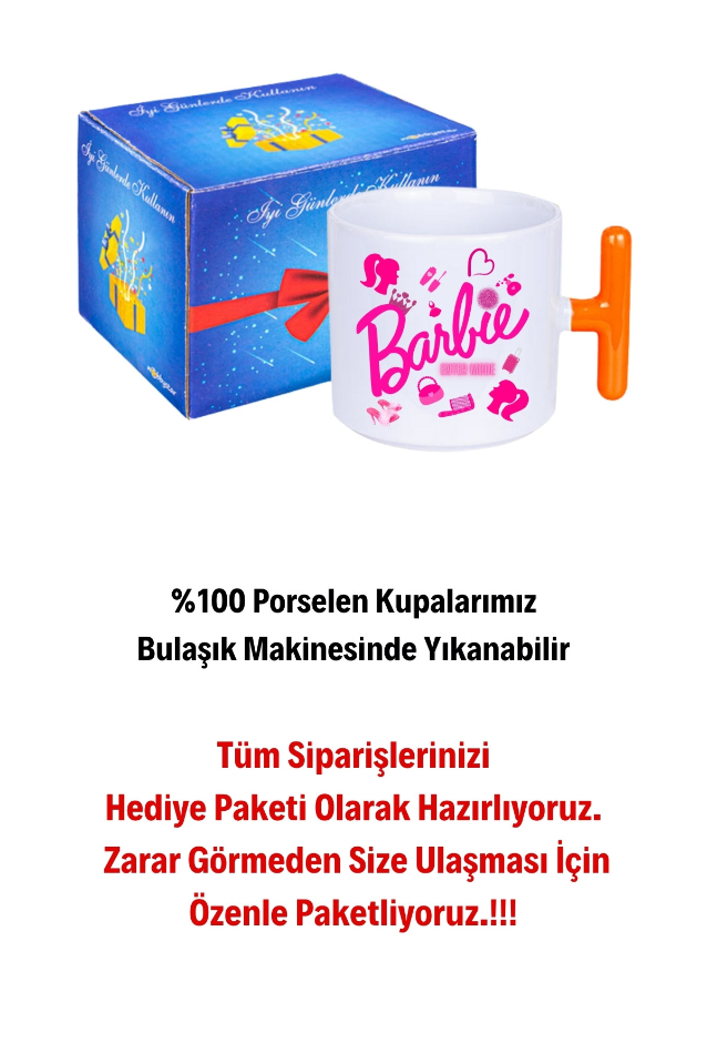 Enter%20Mode%20Barbie%20Baskılı%20T%20Saplı%20Kupa%20Bardak%20Porselen%20Çay%20Kahve%20Fincanı