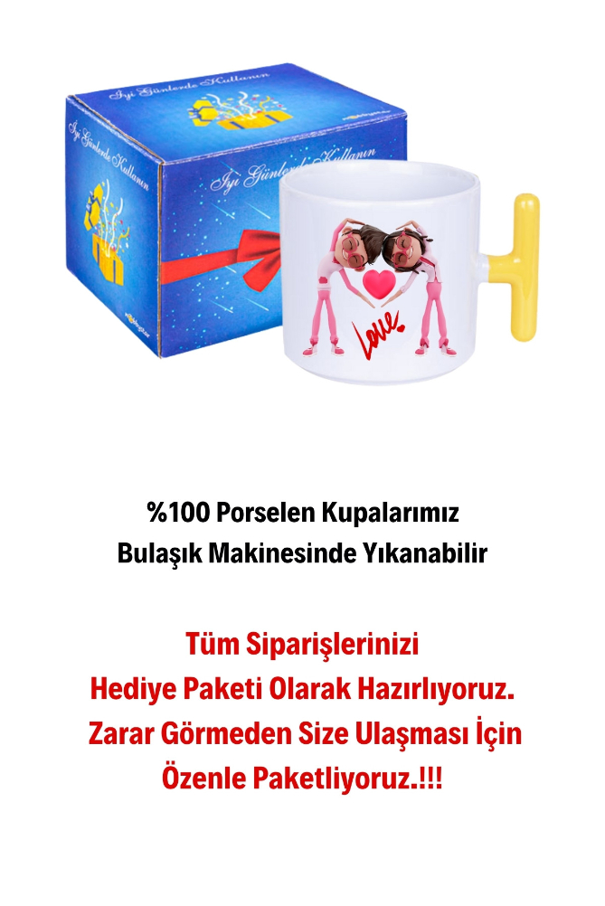 Mutlu%20Çiftler%20Love%20Baskılı%20Hediye%20T%20Saplı%20Kupa%20Bardak%20Porselen%20Çay%20Kahve%20Fincanı