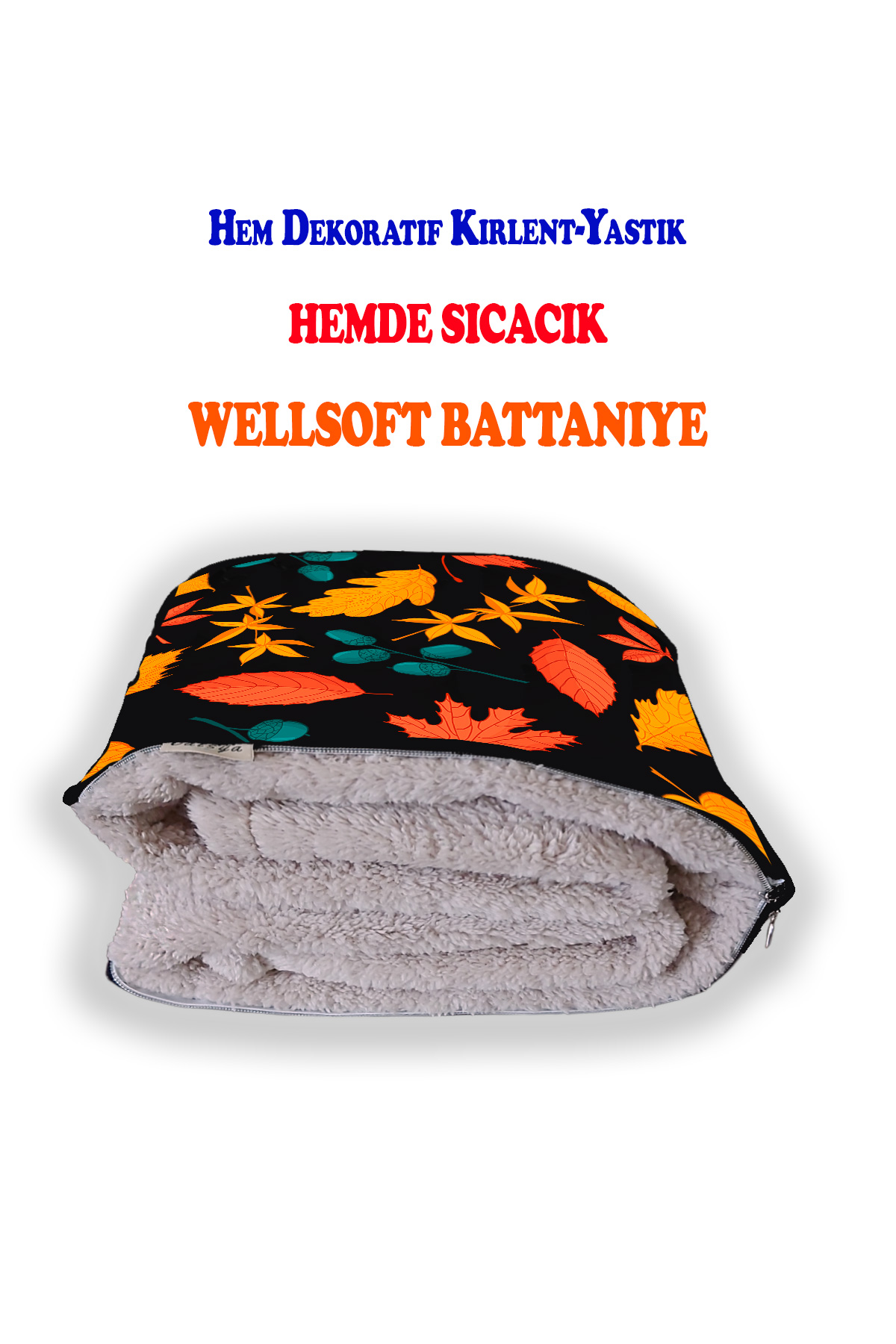 Meşe%20Palamudu%20Desenli%20Opsiyonel%20Battaniyeli%20Yastık%20Dekoratif%20Kırlent%2038x38cm