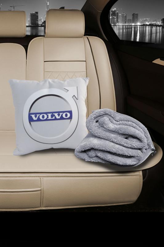 Volvo%20Baskılı%20Battaniyeli%20Opsiyonel%20Yastık