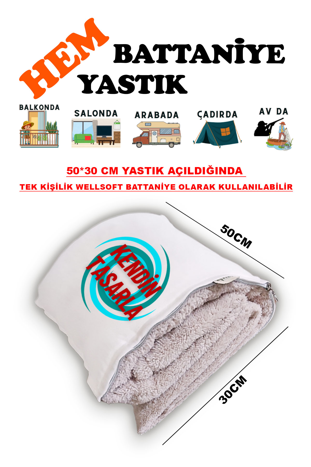 Kişiye%20Özel%20Baskılı%20Tv%20Battaniyeli%20Opsiyonel%20Yastık%20Kırlent%2050x30cm-110x170xm